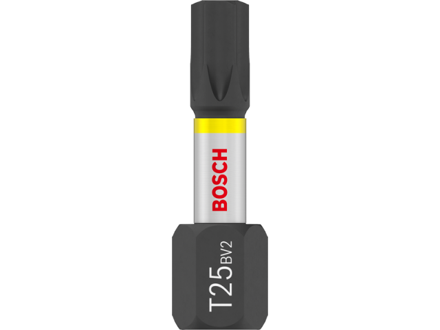 25-delni komplet vijačnih nastavkov Bosch PRO Torx Impact, T25, 25mm, 2607002806